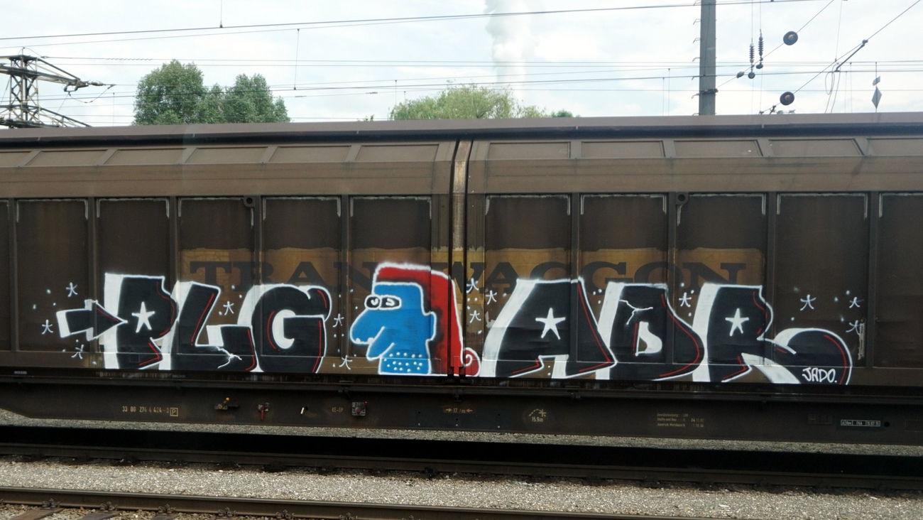 Graffiti Train in Graz - Photo by kami68k - graz, 2017, freight (2017)