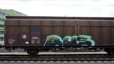 Graffiti Train in Graz - Photo by kami68k - graz, 2016, freight (2016)