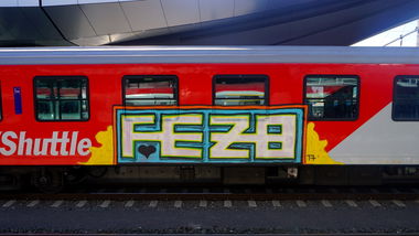 Graffiti Train in Graz - Photo by kami68k - graz, 2017, train (2017)