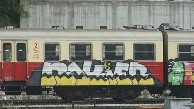 Graffiti Train in Maribor - Photo by kami68k - nokier, slovenia, train (2017)