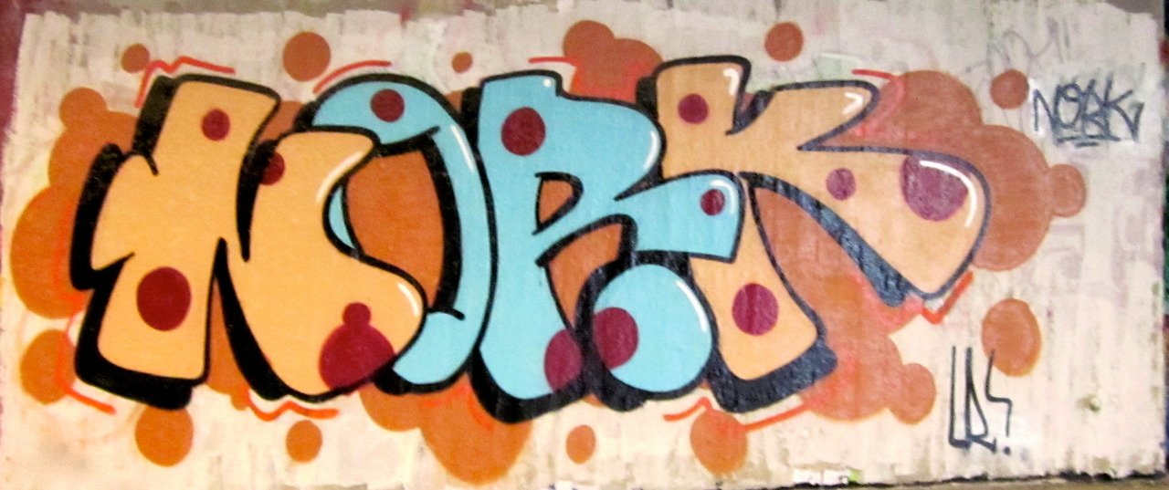 Graffiti Bombing - Photo by kanalratte - nork, laborratten, lr (2012)