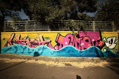 Graffiti Wall - Photo by kantonefivefour