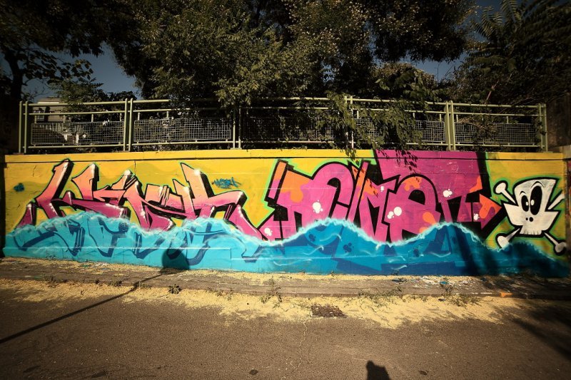 Graffiti Wall - Photo by kantonefivefour