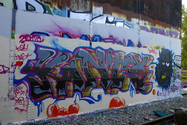 Graffiti Wall in Dortmund - Photo by kantsone - b-day, Snar, Kantsone (2013)