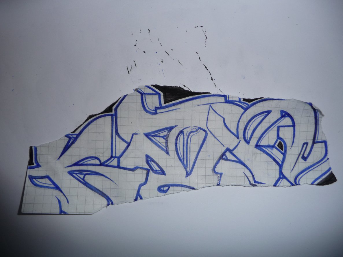 Graffiti Sketch - Photo by kantsone - quicki, Koa (2014)