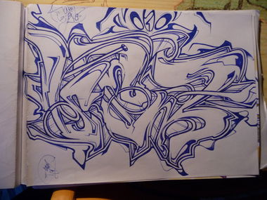 Graffiti Sketch - Photo by kantsone - sem, koa, kants (2014)