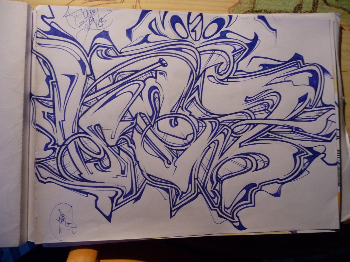 Graffiti Sketch - Photo by kantsone - sem, koa, kants (2014)