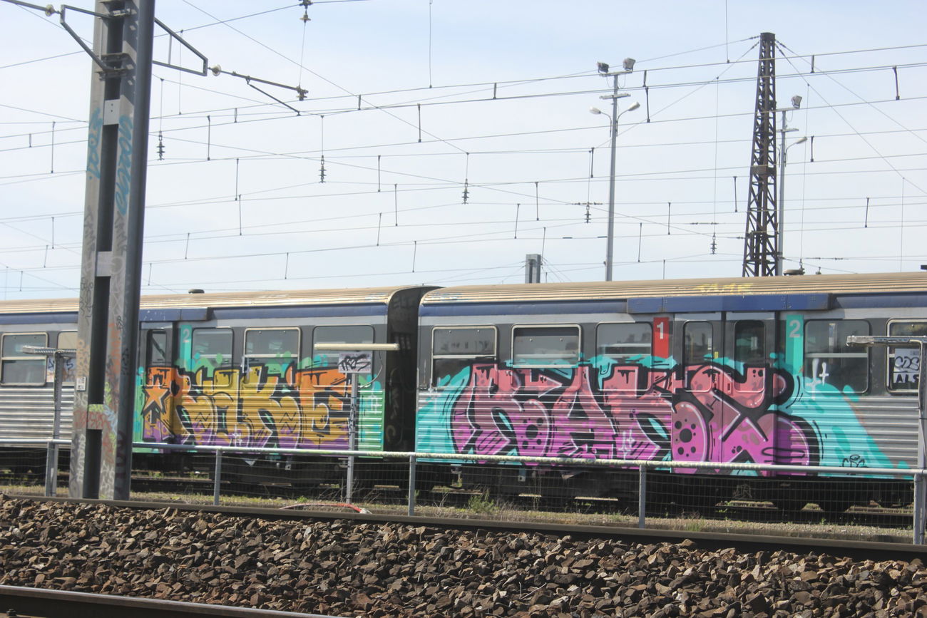 Graffiti Train - Photo by karmasutra - rake