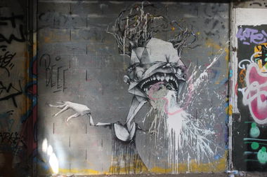 Graffiti Wall - Photo by karmasutra - beef