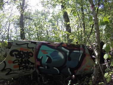 Graffiti Wall - Photo by kartoffelsuppe77 - Sam, Byte, PampaUrlaub