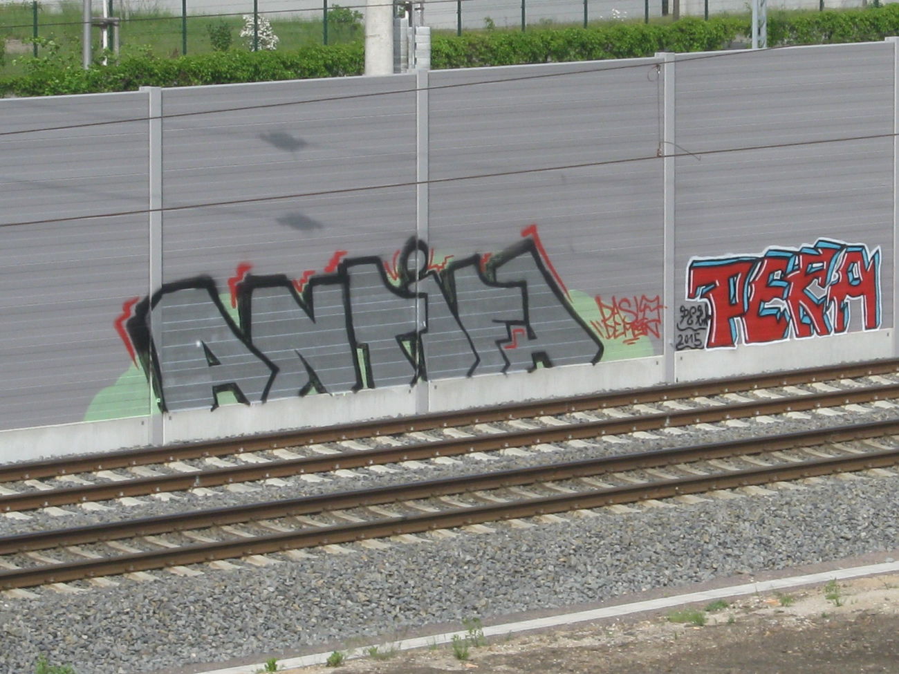 Graffiti Wall - Photo by kartoffelsuppe77 - Demon, Daslo, Antifa