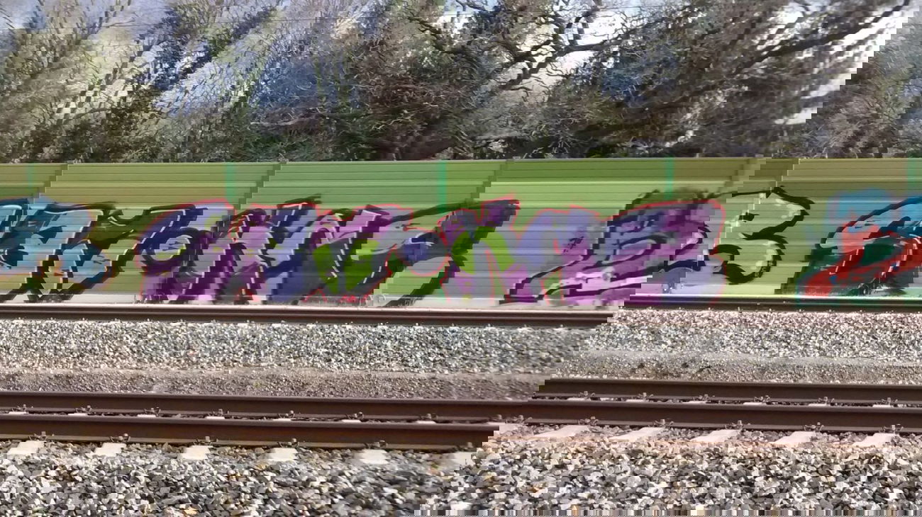 Graffiti Wall - Photo by kartoffelsuppe77 - sam, kns, kopfnusz