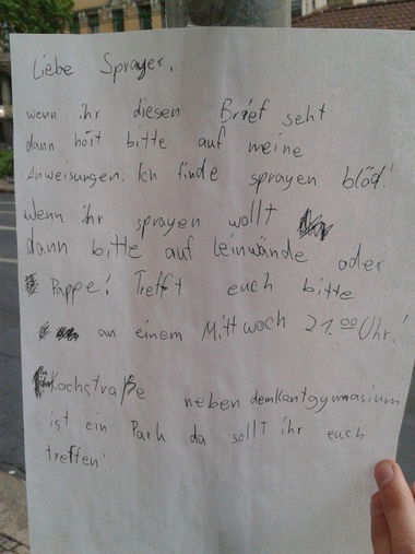 Graffiti Wall - Photo by kartoffelsuppe77 - coolesache