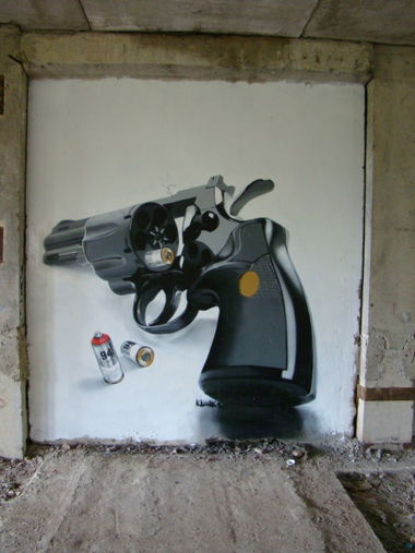 Graffiti Wall in Wladiwostok - Photo by kashak