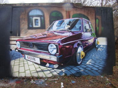 Graffiti Wall in Yaroslavl - Photo by kashak