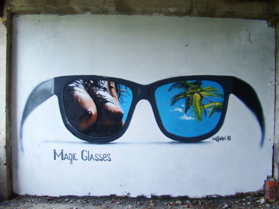 Graffiti Wall in Vladivostok - Photo by kashak