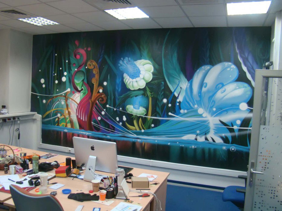 Graffiti Wall in Moskow - Photo by kashak