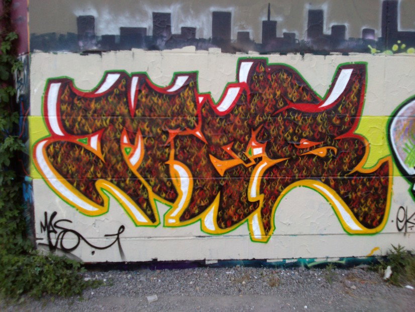 Graffiti Wall - Photo by kastorone