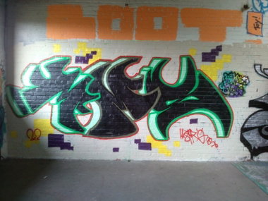 Graffiti Wall - Photo by kastorone
