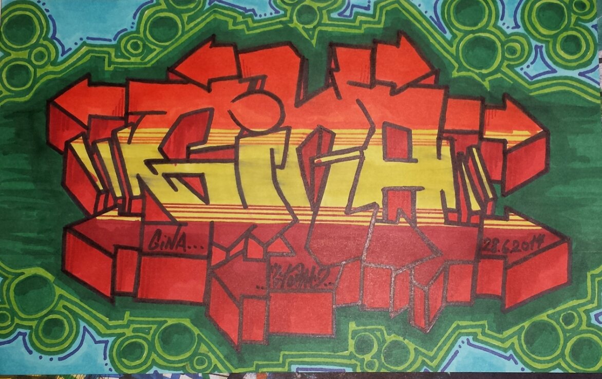 Graffiti Wall - Photo by kellerassel