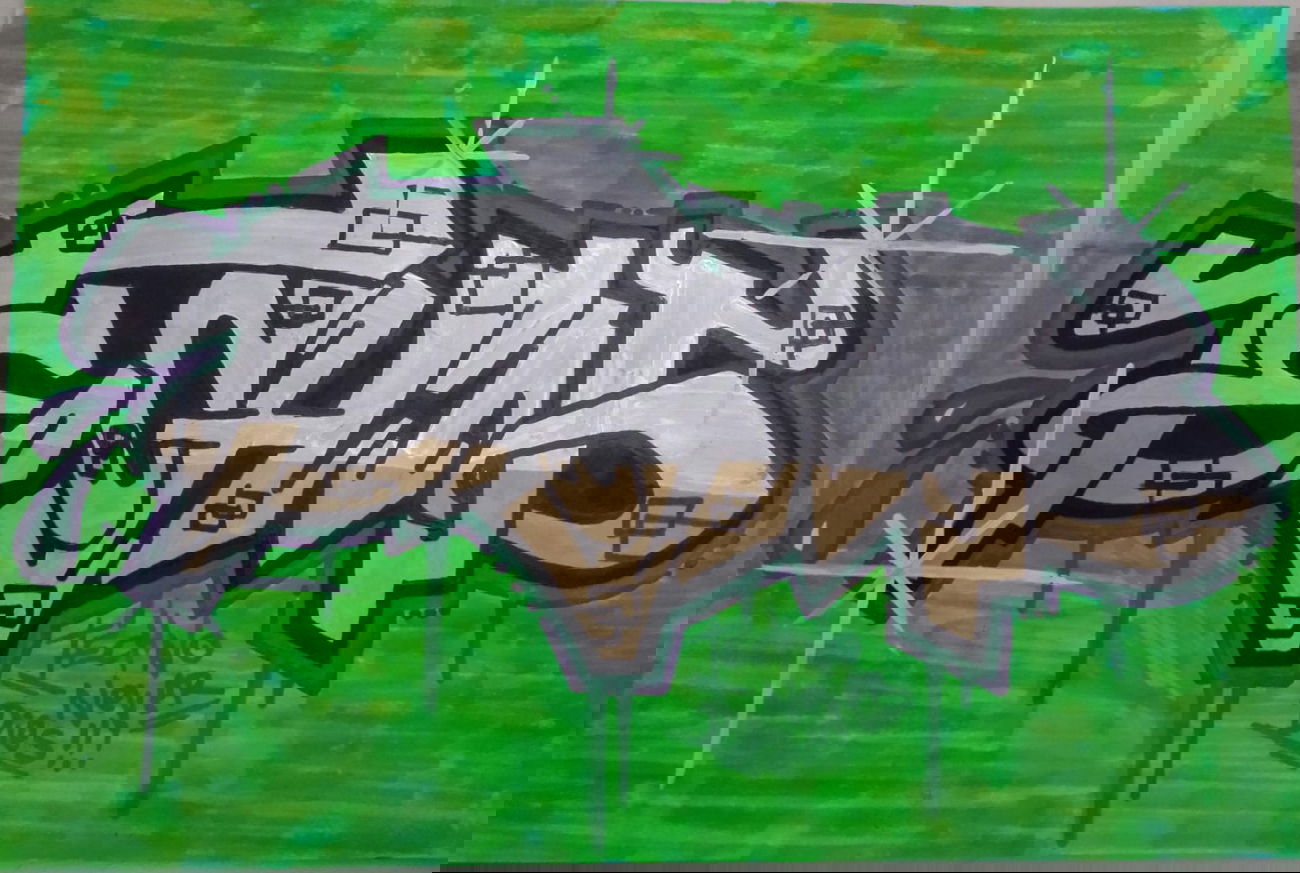 Graffiti Sketch - Photo by kellerassel