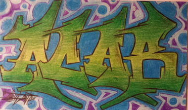 Graffiti Sketch - Photo by kellerassel