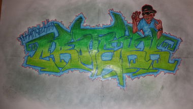 Graffiti Sketch - Photo by kellerassel