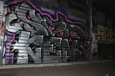 Graffiti Bombing - Photo by kens - sod, kens, athens (2017)