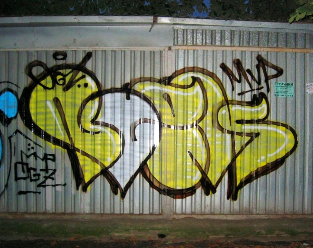 Graffiti Bombing - Photo by keobster