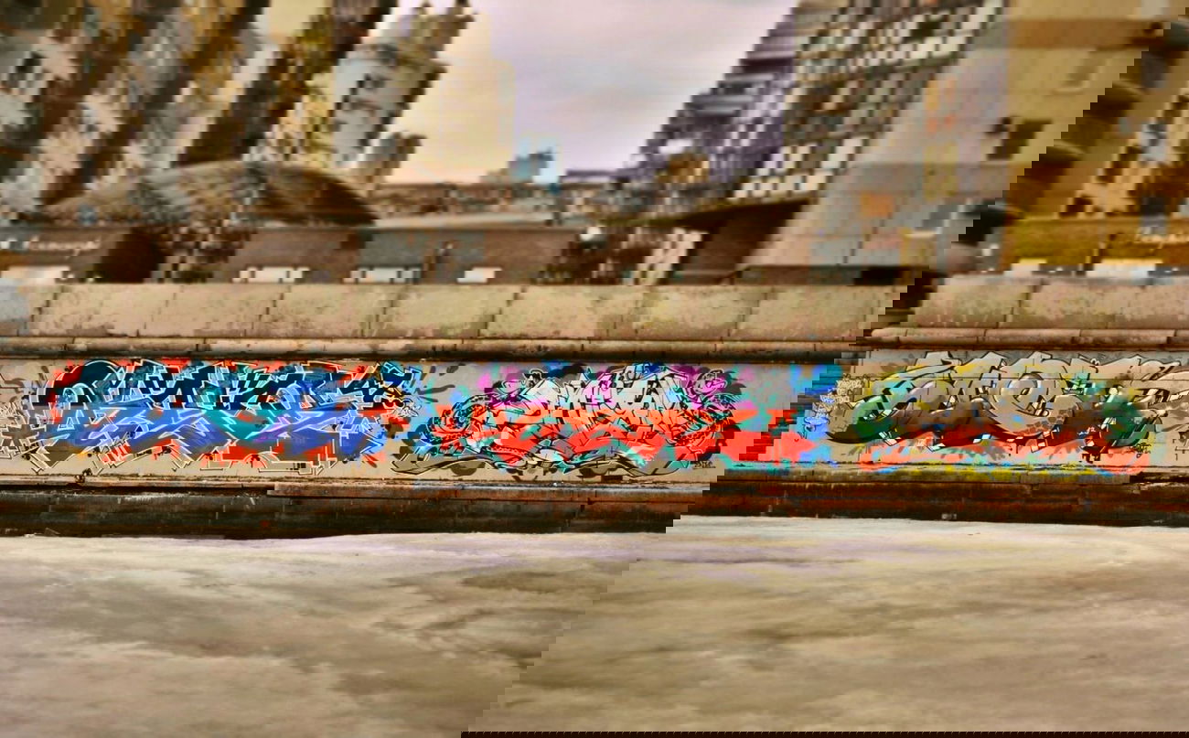 Graffiti Wall - Photo by keobster (2013)