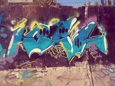 Graffiti Wall - Photo by keraz2