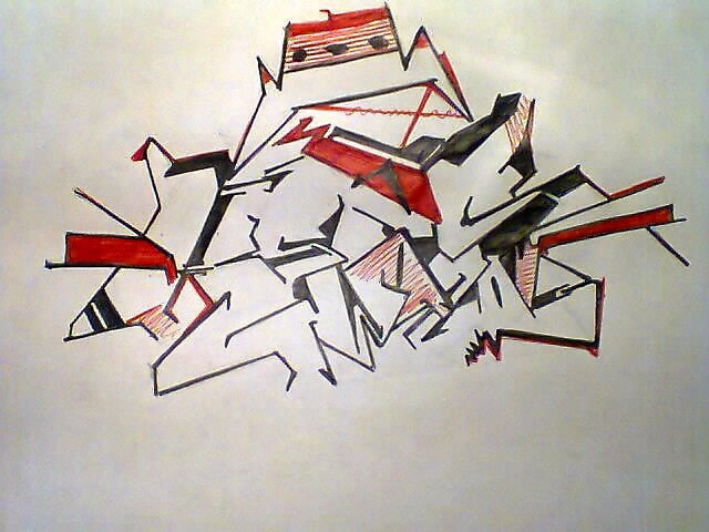 Graffiti Sketch - Photo by keraz2