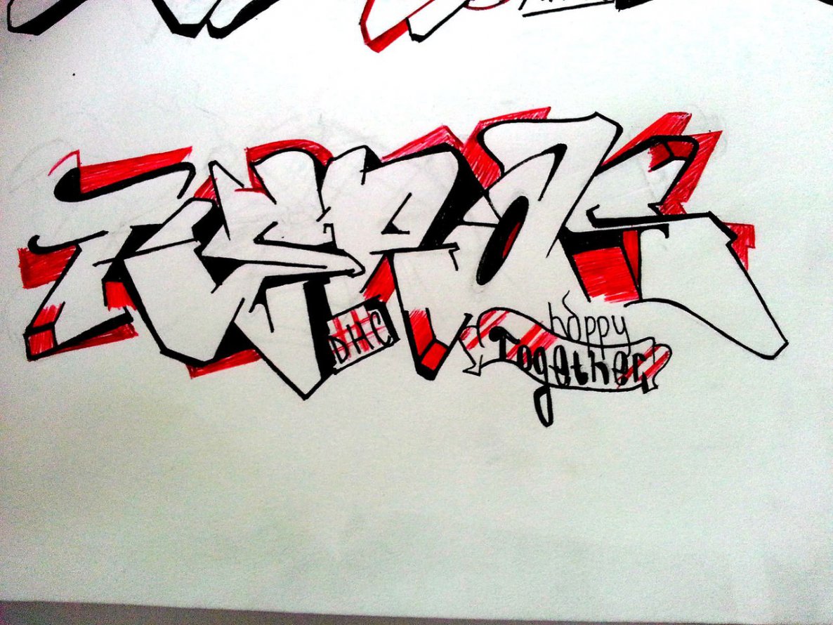 Graffiti Wall - Photo by keraz2