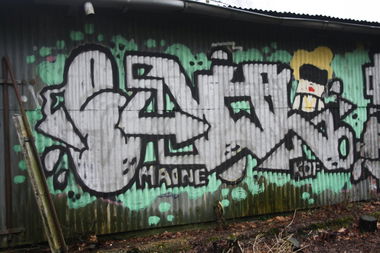 Graffiti Wall - Photo by kermit - KDF, ENIL