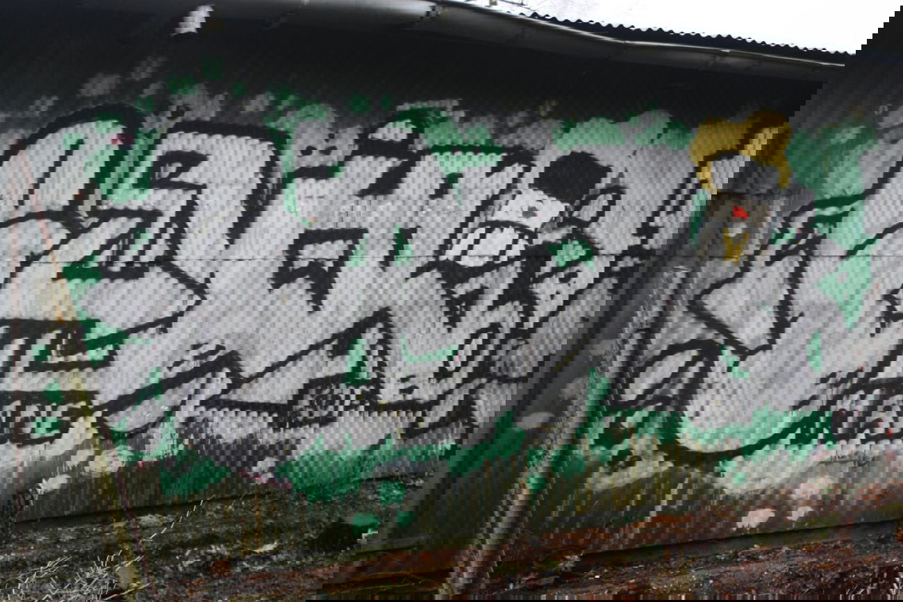 Graffiti Wall - Photo by kermit - KDF, ENIL