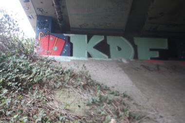 Graffiti Wall - Photo by kermit - kdf, crew