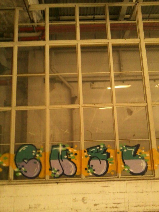 Graffiti Bombing - Photo by kermit - enil