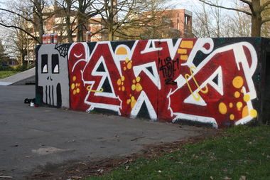 Graffiti Wall - Photo by kermit - ENIL147