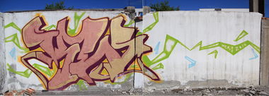 Graffiti Wall in Zagreb - Photo by kero194