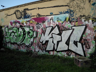 Graffiti Wall - Photo by kero194 - madre, kroe, ncr (2014)