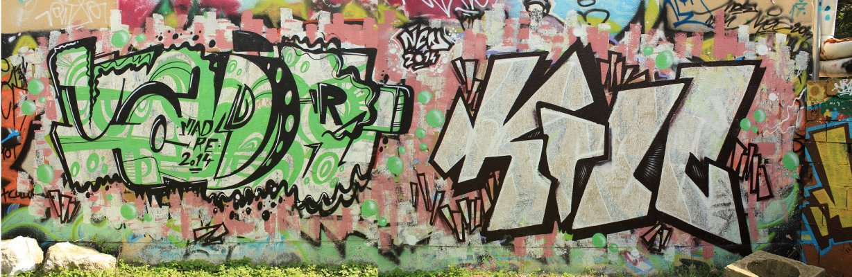 Graffiti Wall - Photo by kero194 - ncr, crew, zagreb (2014)
