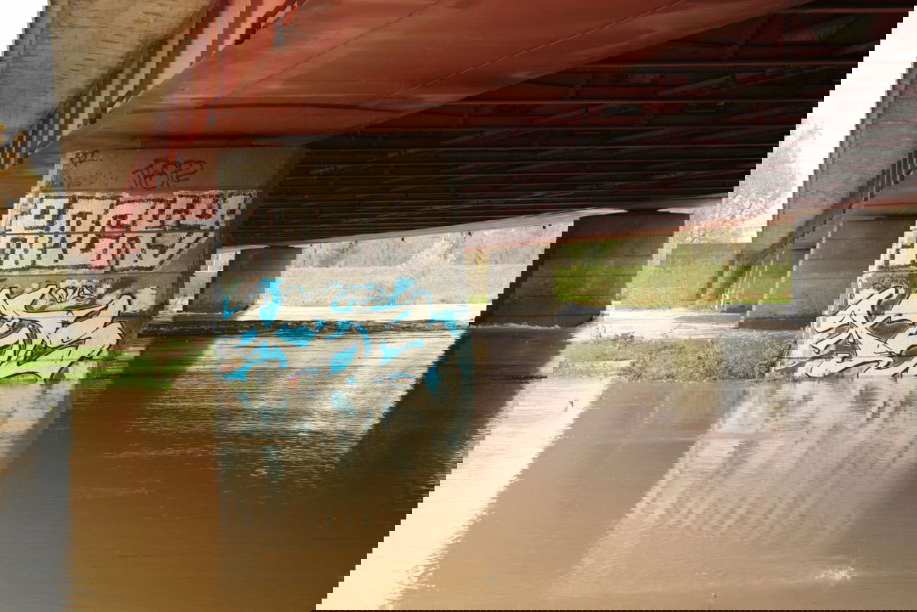 Graffiti Wall - Photo by kero194 - kes, ncr, crew (2014)