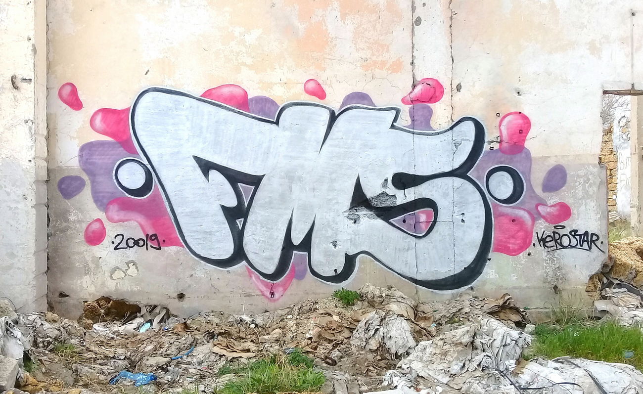 Graffiti Wall in Черноморское Сельское Поселение - Photo by kerostarr (2019)