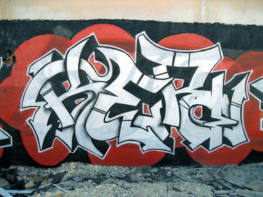 Graffiti Wall in Черноморское Сельское Поселение - Photo by kerostarr (2014)