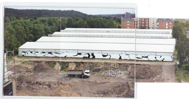 Graffiti Bombing in Düsseldorf - Photo by kesselkinder (2003)