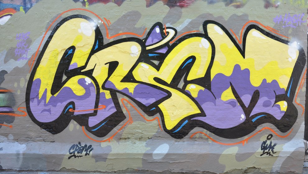 Graffiti Wall in Ghent - Photo by kesselkinder (2011)
