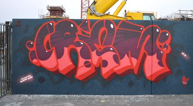 Graffiti Wall in Bruges - Photo by kesselkinder (2011)