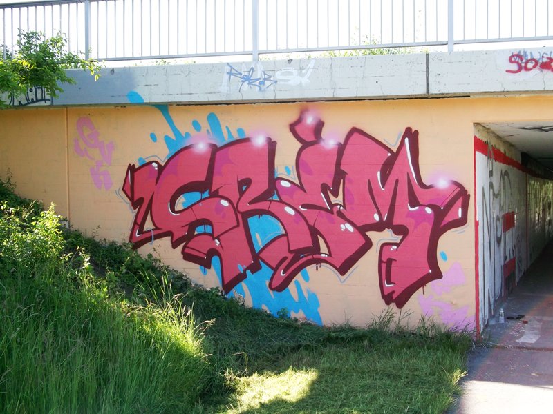 Graffiti Wall in Ravensburg - Photo by kesselkinder (2013)