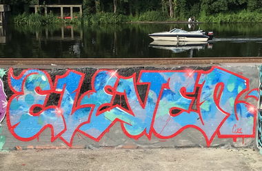 Graffiti Wall in Ghent - Photo by kesselkinder - eleven (2021)