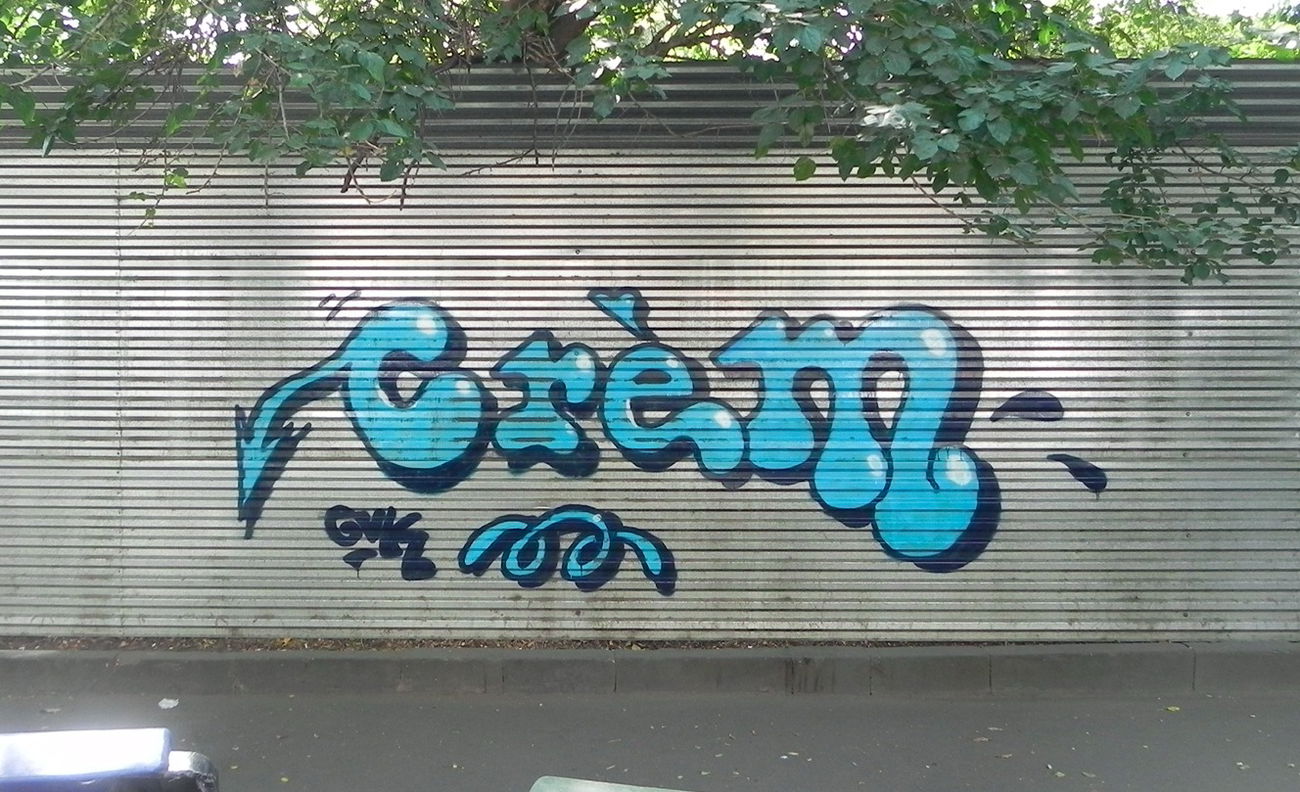 Graffiti Wall in Yerevan - Photo by kesselkinder - crèm (2016)